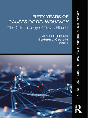 cover image of Fifty Years of Causes of Delinquency, Volume 25